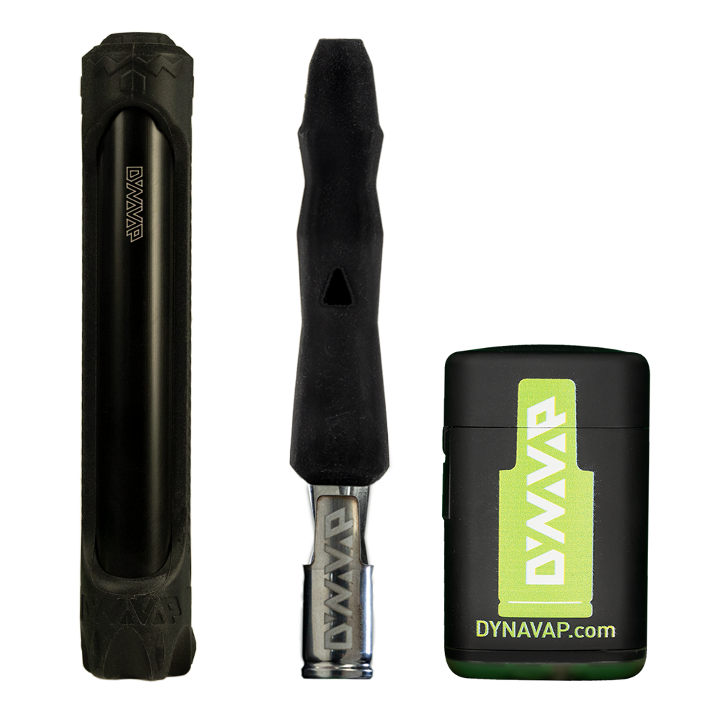 The "B" Starter Pack by Dynavap Vaporizers : Portable DynaVap Black Slingstash  