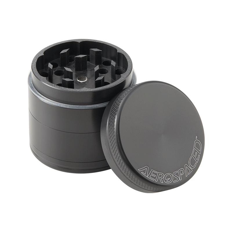 Aerospaced 4-Piece Grinder  Aerospaced Gun Metal 2.5  