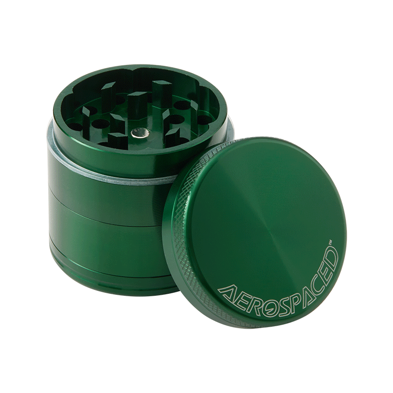 Aerospaced 4-Piece Grinder  Aerospaced Green 1.6  