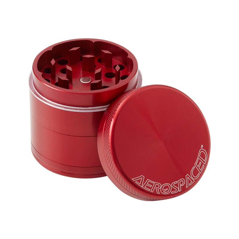 Aerospaced 4-Piece Grinder  Aerospaced Red 2.5  