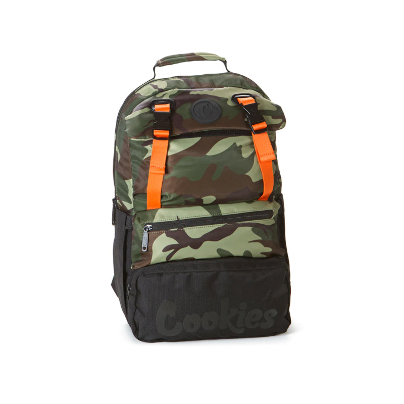 Cookies Parks Utility Backpack Sateen Nylon Cookies SF Olive Camo