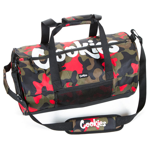 Cookies Summit Ripstop Duffle Bag Nylon Luggage and Travel Products : Duffle Cookies Red Camo