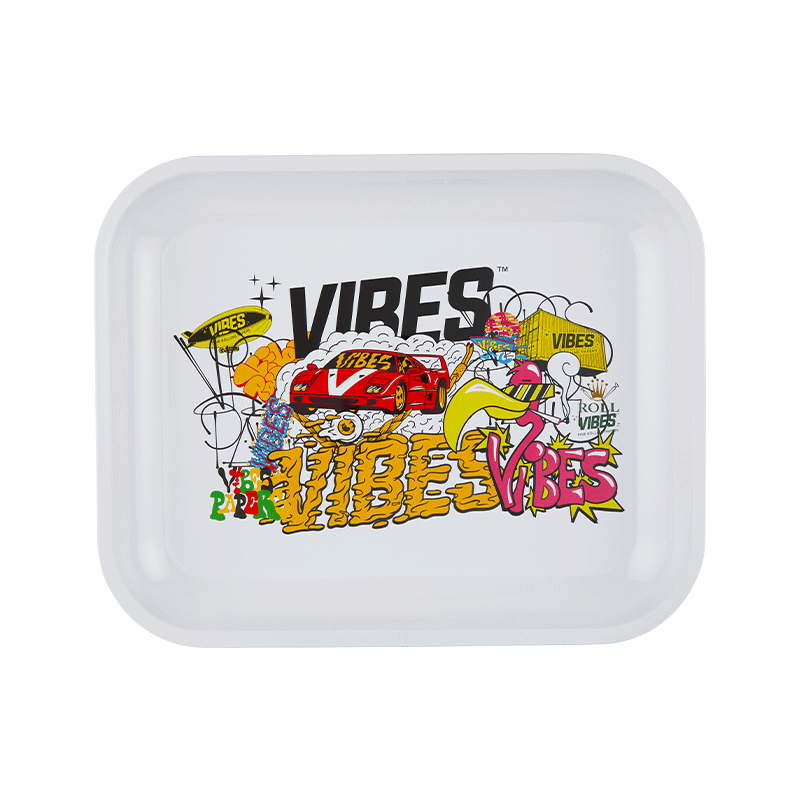 VIBES full set Aluminum tray Vibes Rolling Papers large fullset