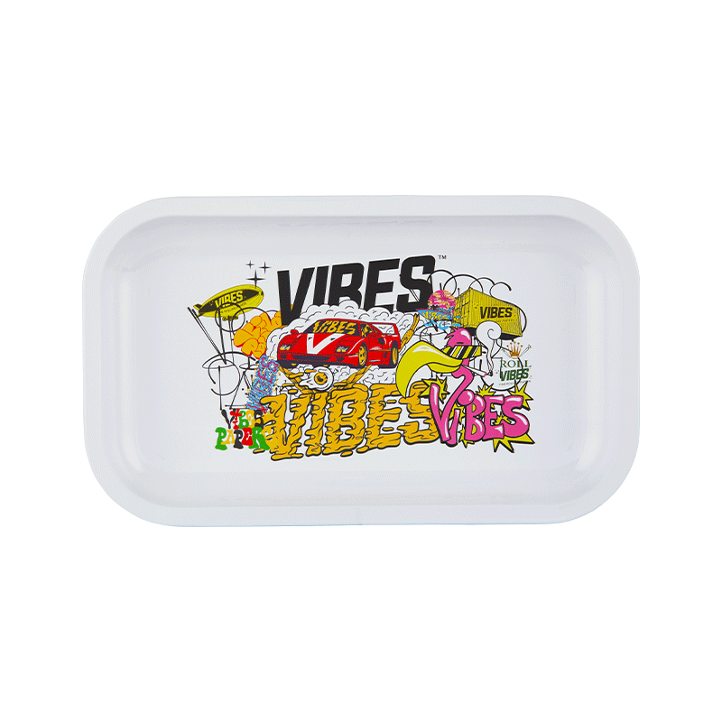 VIBES full set Aluminum tray Vibes Rolling Papers medium fullset