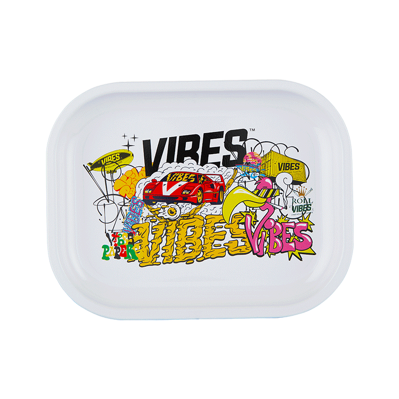 VIBES full set Aluminum tray Vibes Rolling Papers small fullset