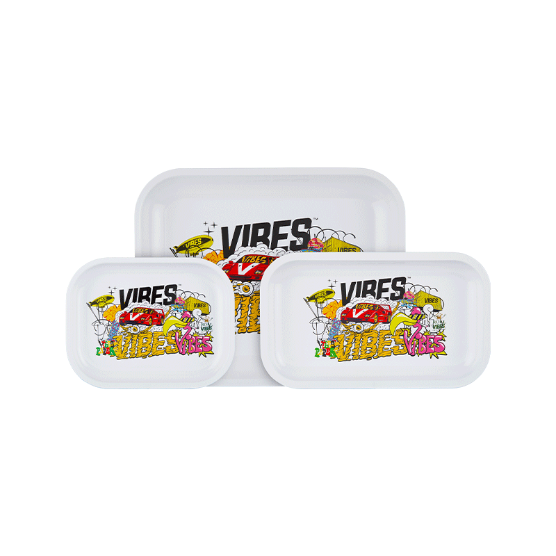 VIBES full set Aluminum tray Vibes Rolling Papers