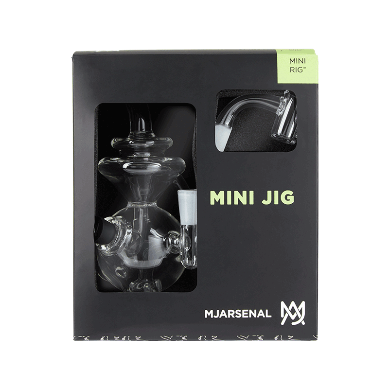 MJ Arsenal Mini Jig Mini Rig Glass : Rig MJ Arsenal