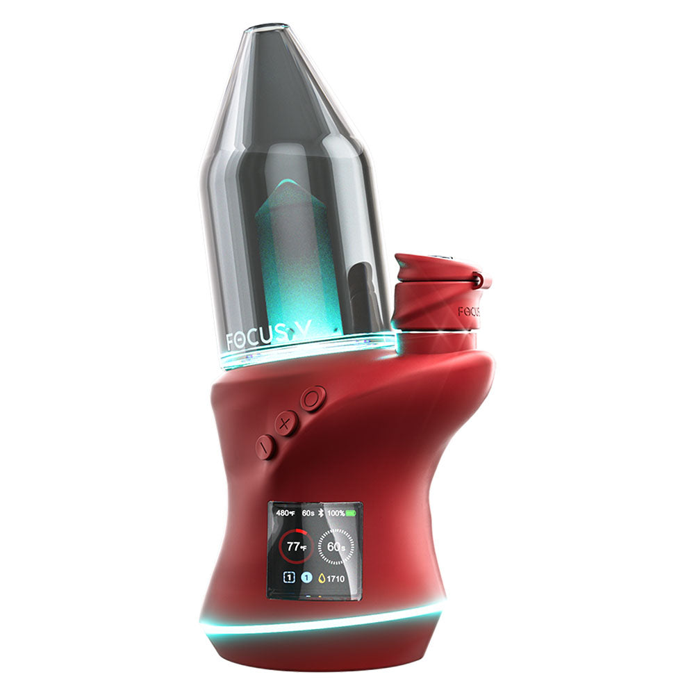 Focus V CARTA 2 Portable Dab Rig Vaporizers : E-Rig Focus Bordeaux  