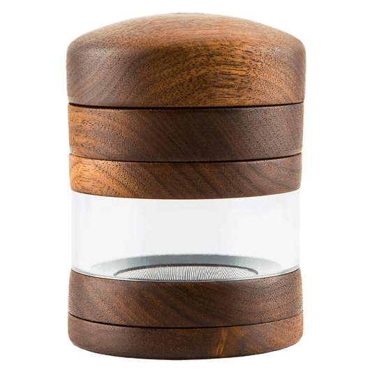 Marley Natural Grinder 4 Piece Large Black Walnut Grinders : Wood Marley Natural