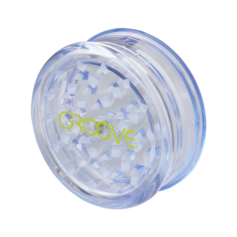 Groove Plastic Acrylic Grinder Groove clear