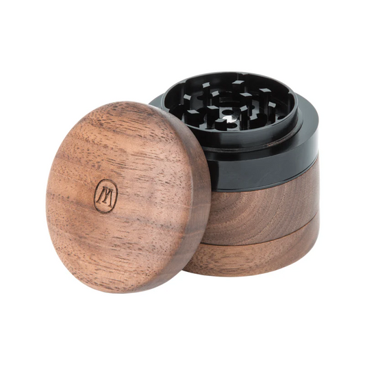 Marley Natural Grinder 4 Piece Small Black Walnut Grinders : Wood Marley Natural