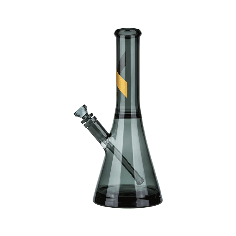 Marley Natural Water Pipe Smoked Glass Gold Stripe Decal Glass : Water Pipe Marley Natural