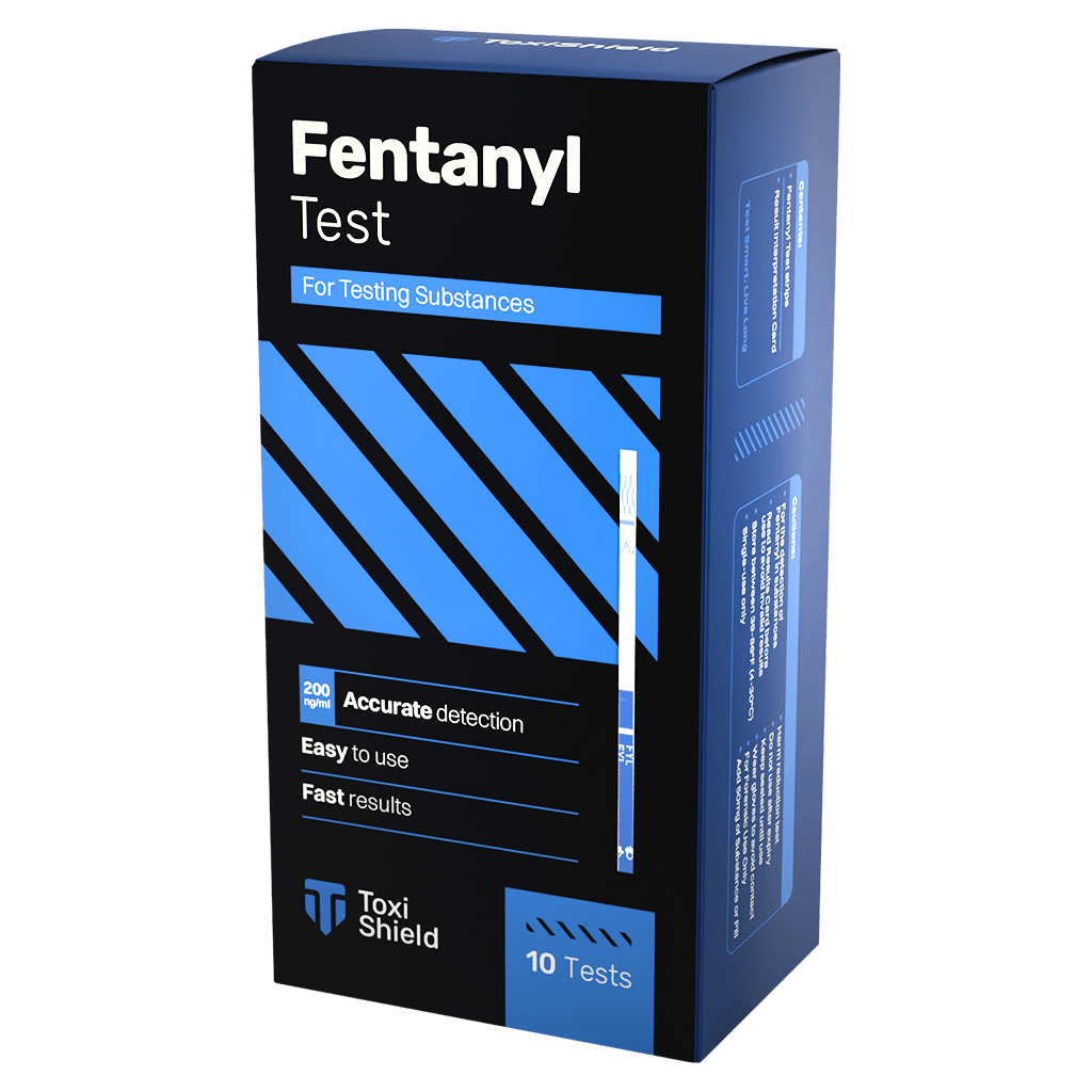 Toxi Shield by Safety Strips™ Fentanyl Test Strips (10 Test Strips per box)  Safety Strips   