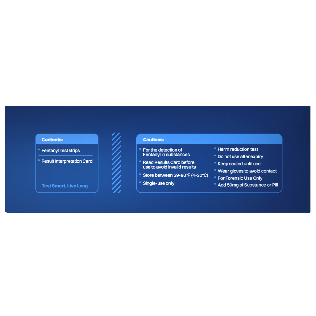 Toxi Shield by Safety Strips™ Fentanyl Test Strips (10 Test Strips per box)  Safety Strips   