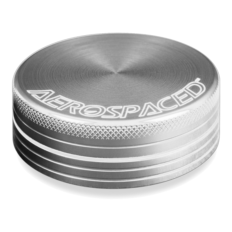 Aerospaced 2 Piece Grinders/Sifters Grinders : Aluminum Aerospaced Silver 1.2" (30mm) 