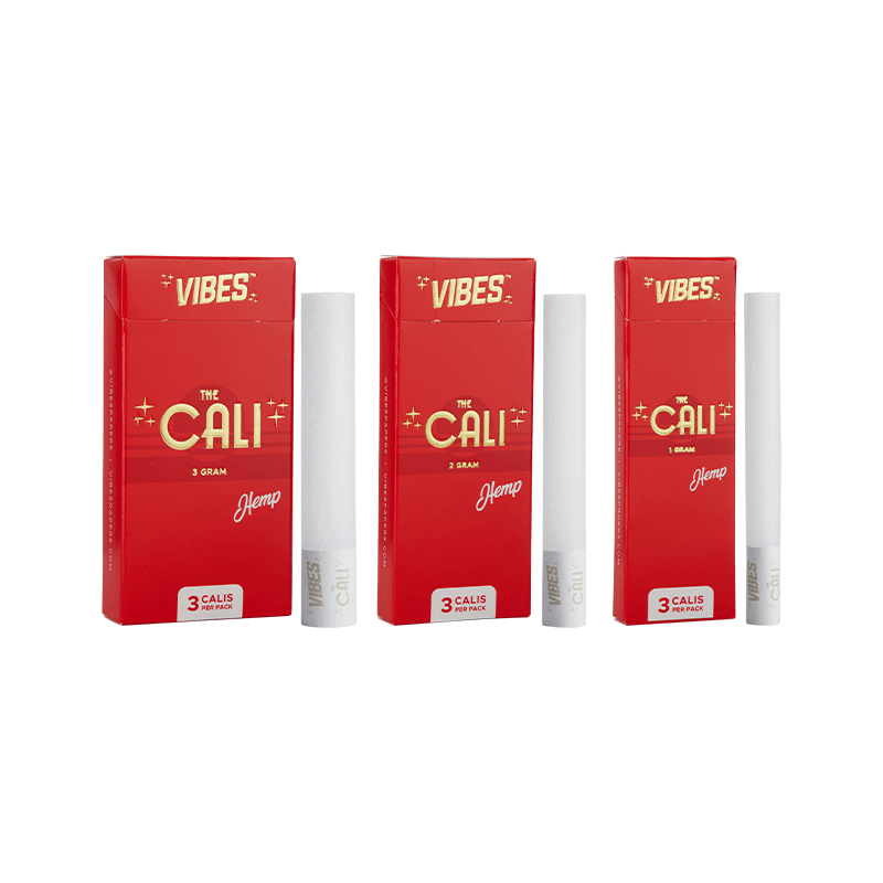 VIBES The Cali - 1 Gram Papers, Cones, and Wraps : Cones Vibes Rolling Papers   